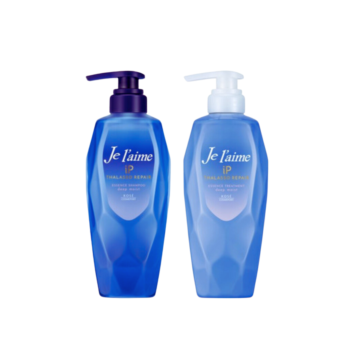 KOSE Je l'aime IP Thalasso Repair Shampoo & Treatment Deep Moist