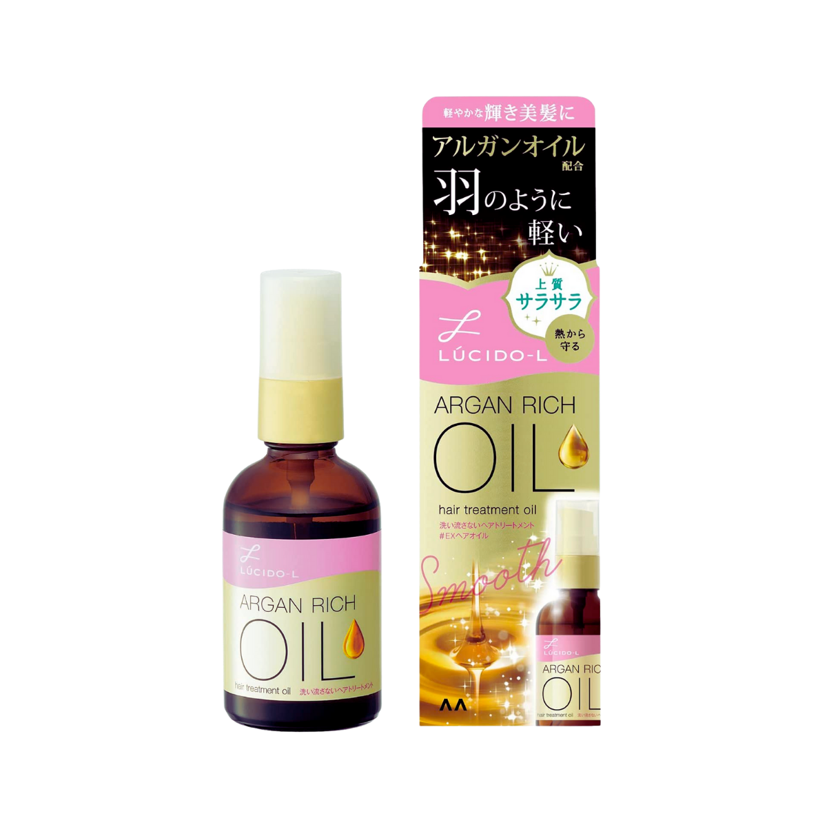 Lucido Argan Rich Oil Hair Oil 60ml BITEKI SKIN
