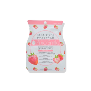 Pure Smile Yogurt Series Strawberry | Máscara Facial 1 unidade