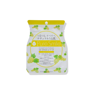 Pure Smile Yogurt Series White Grape | Máscara Facial 1 unidade